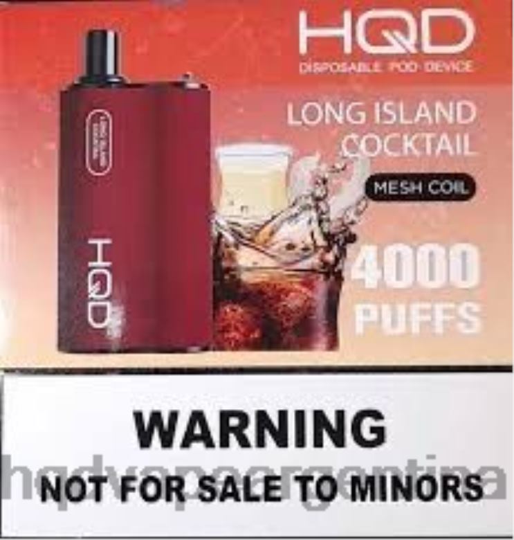 cóctel de isla larga Z428N114 HQD vape precio Argentina - HQD BOX 4000 bocanadas