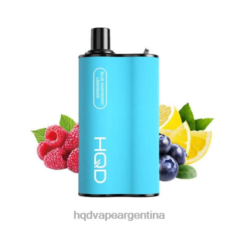 limonada de frambuesa azul