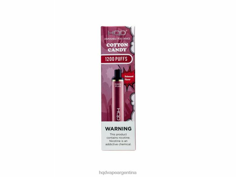 algodón de azúcar Z428N160 HQD vape Argentina - HQD CUVIE PLUS vaporizador desechable