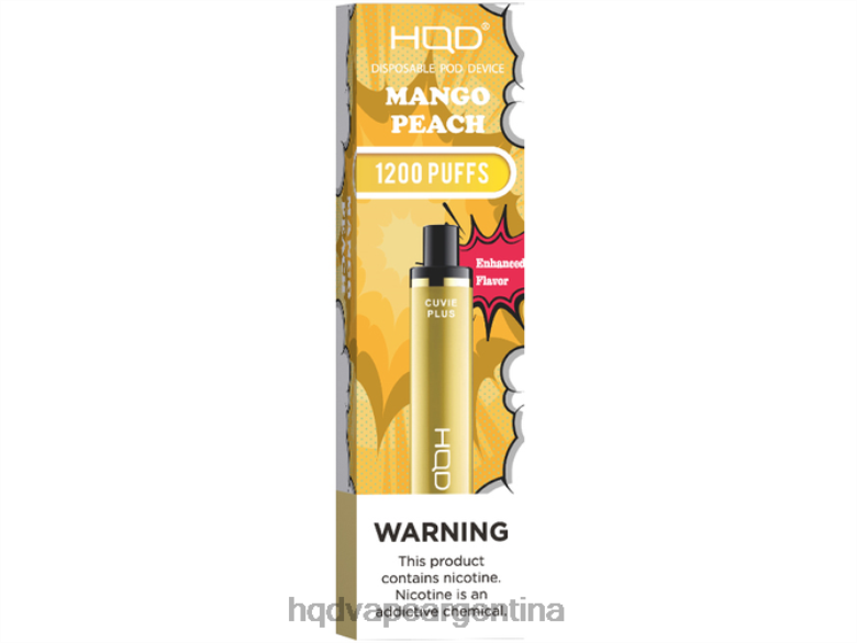 durazno mango Z428N217 buy HQD online - HQD CUVIE PLUS vaporizador desechable