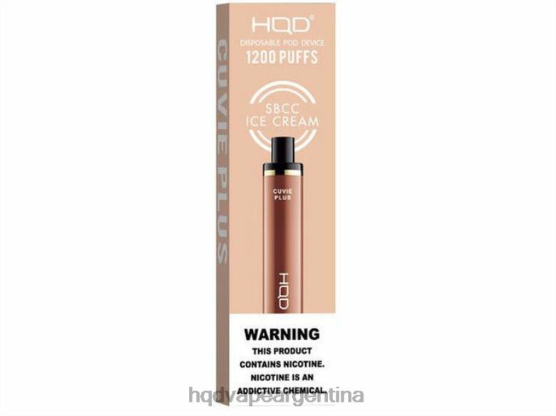 helado sbc Z428N248 puff HQD sabores - HQD CUVIE PLUS vaporizador desechable