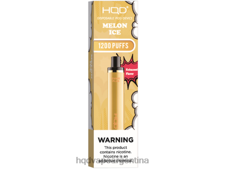 hielo de melón Z428N219 HQD vape sabores - HQD CUVIE PLUS vaporizador desechable