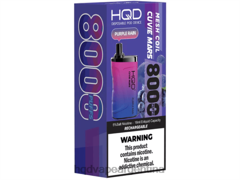 lluvia púrpura Z428N239 HQD vape sabores - HQD CUVIE MARS desechable