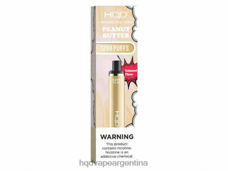 mantequilla de maní Z428N231 HQD Argentina - HQD CUVIE PLUS vaporizador desechable