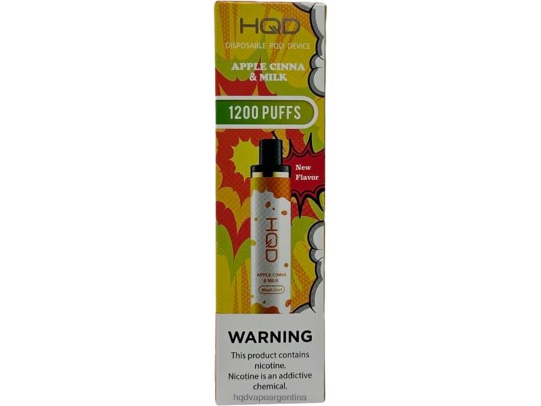 manzana, cina y leche Z428N126 HQD vape buenos aires - HQD CUVIE PLUS desechable