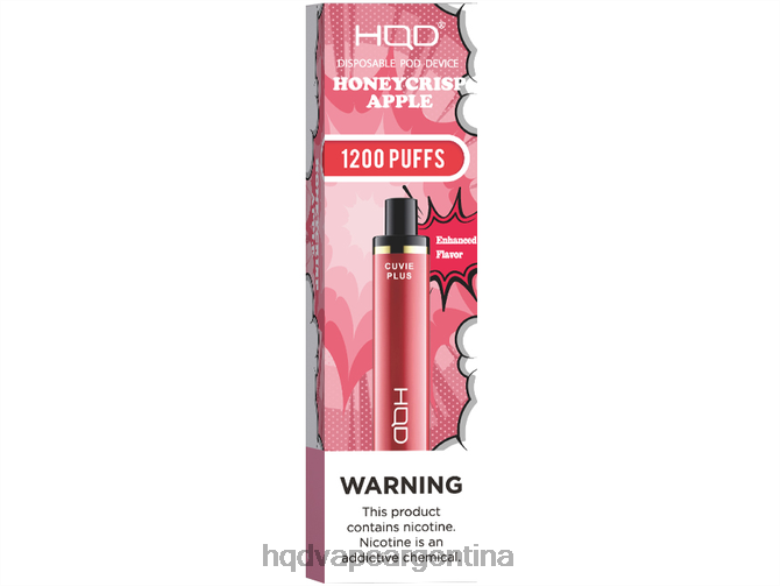 manzana crujiente con miel Z428N175 HQD vapes online - HQD CUVIE PLUS desechable
