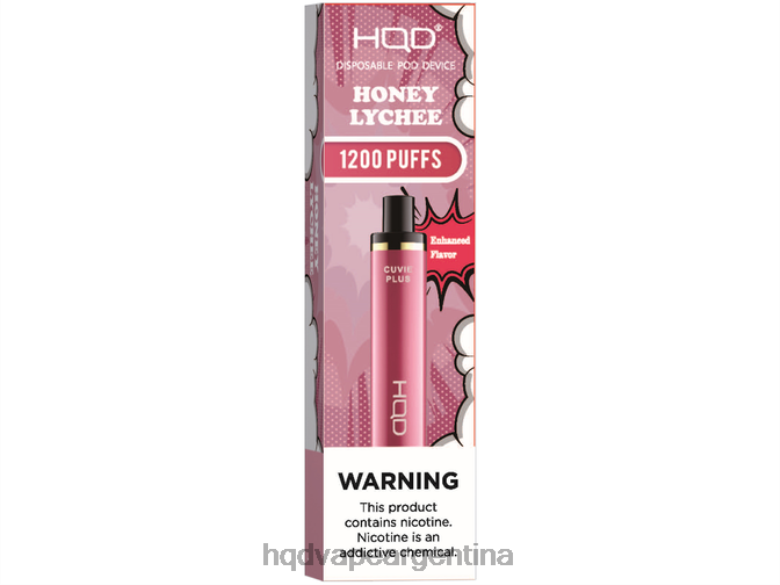 miel de lichi Z428N174 HQD vape precio Argentina - HQD CUVIE PLUS vaporizador desechable
