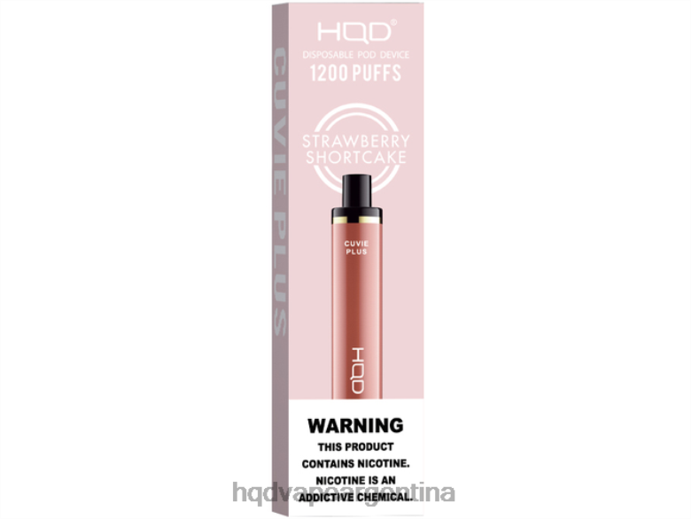 pastel de fresas Z428N259 HQD vape sabores - HQD CUVIE PLUS vaporizador desechable