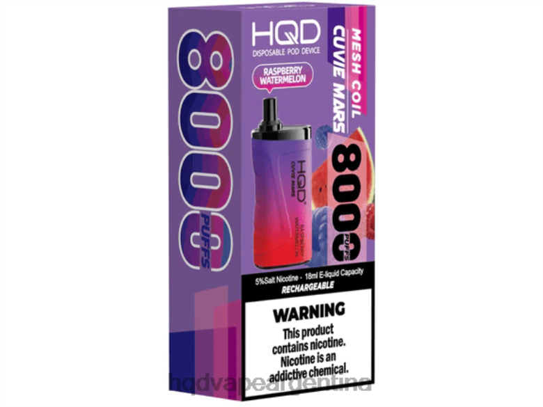 sandia frambuesa Z428N243 HQD vape precio - HQD CUVIE MARS desechable