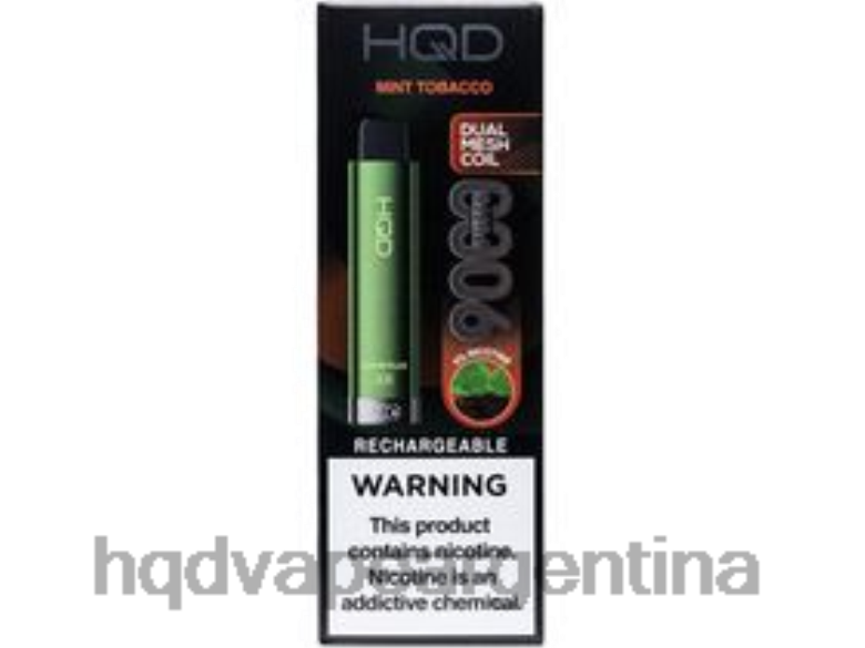tabaco de menta