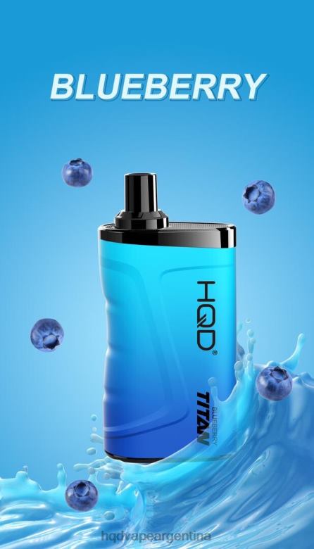 arándano Z428N5 HQD vapes online - HQD TITAN 7000 bocanadas