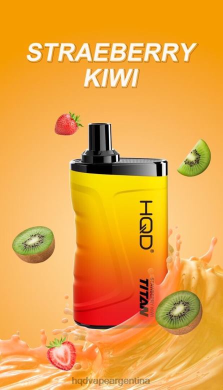 kiwi fresa Z428N8 puff HQD sabores - HQD TITAN 7000 bocanadas