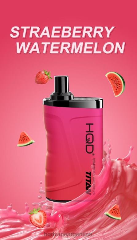 sandia fresa Z428N9 HQD vape sabores - HQD TITAN 7000 bocanadas